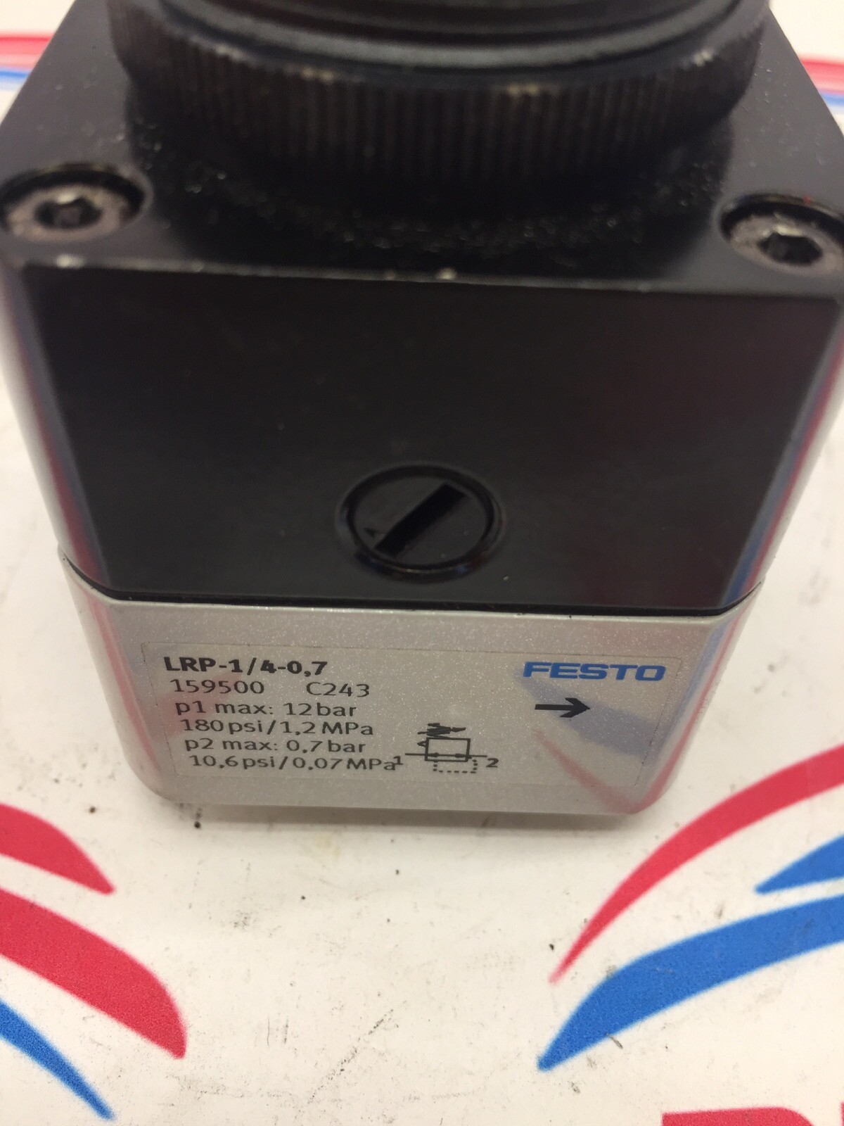 FESTO LRP-1/4-0,7 PNEUMATIC REGULATOR