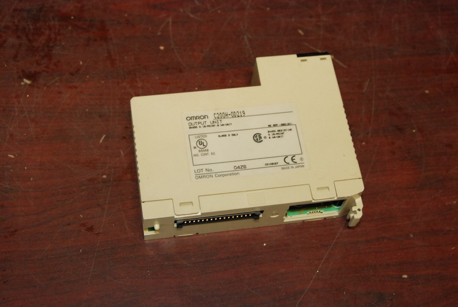 Omron C200H-OD219 Module, Lot of 2, Used