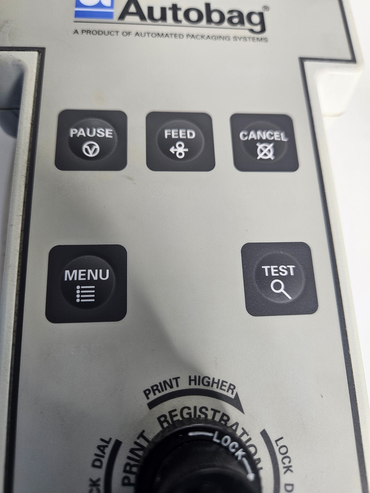 Autobag PI-412C Remote Printer Control 565070A1 Packaging Systems Cable Pendant