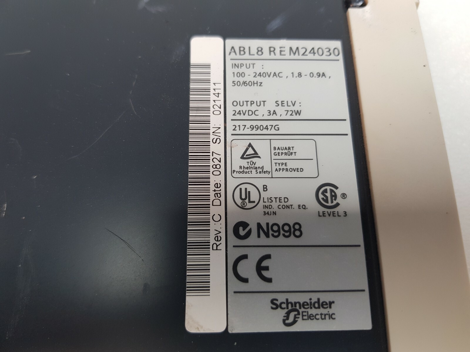 Telemecanique Schneider Electric ABL8REM24030