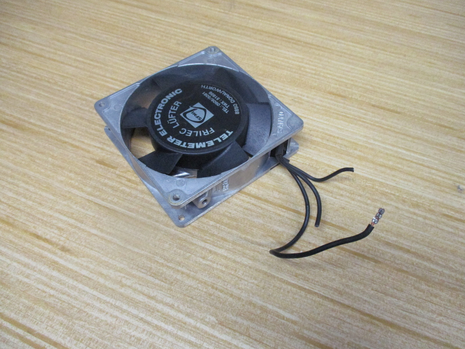 SFMI V 80 P 109 S 094 Axial Fan V80P109S094 Mounted