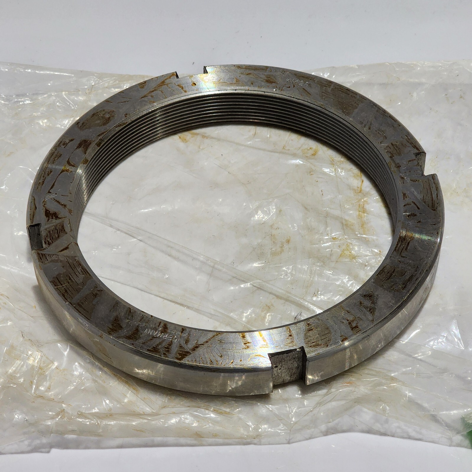 KM26 M Series Bearing Lock Nut – M130x2 mm Thread Size, 165x149x21mm