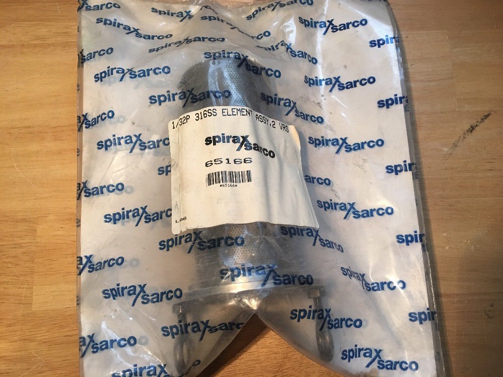 Stainless Steel Strainer Spirax Sarco 65166 1/32P 316ss Element Assy 2 VRS NEW