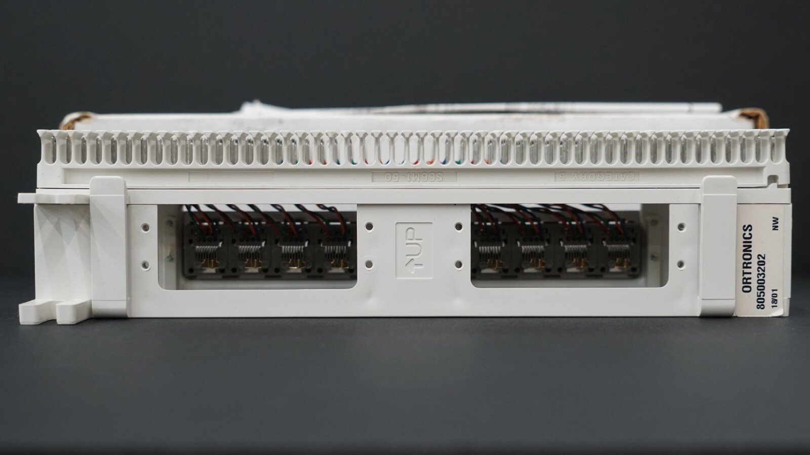 ORTRONICS 805003202 T1-Network Interface Block w/ Shorting Bar