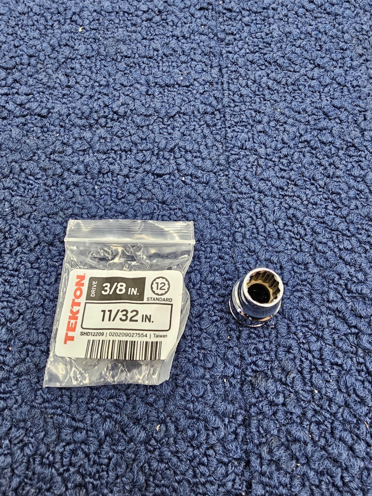 (QTY 9) TEKTON SHD12209 3/8 Inch Drive x 11/32 Inch 12-Point Socket