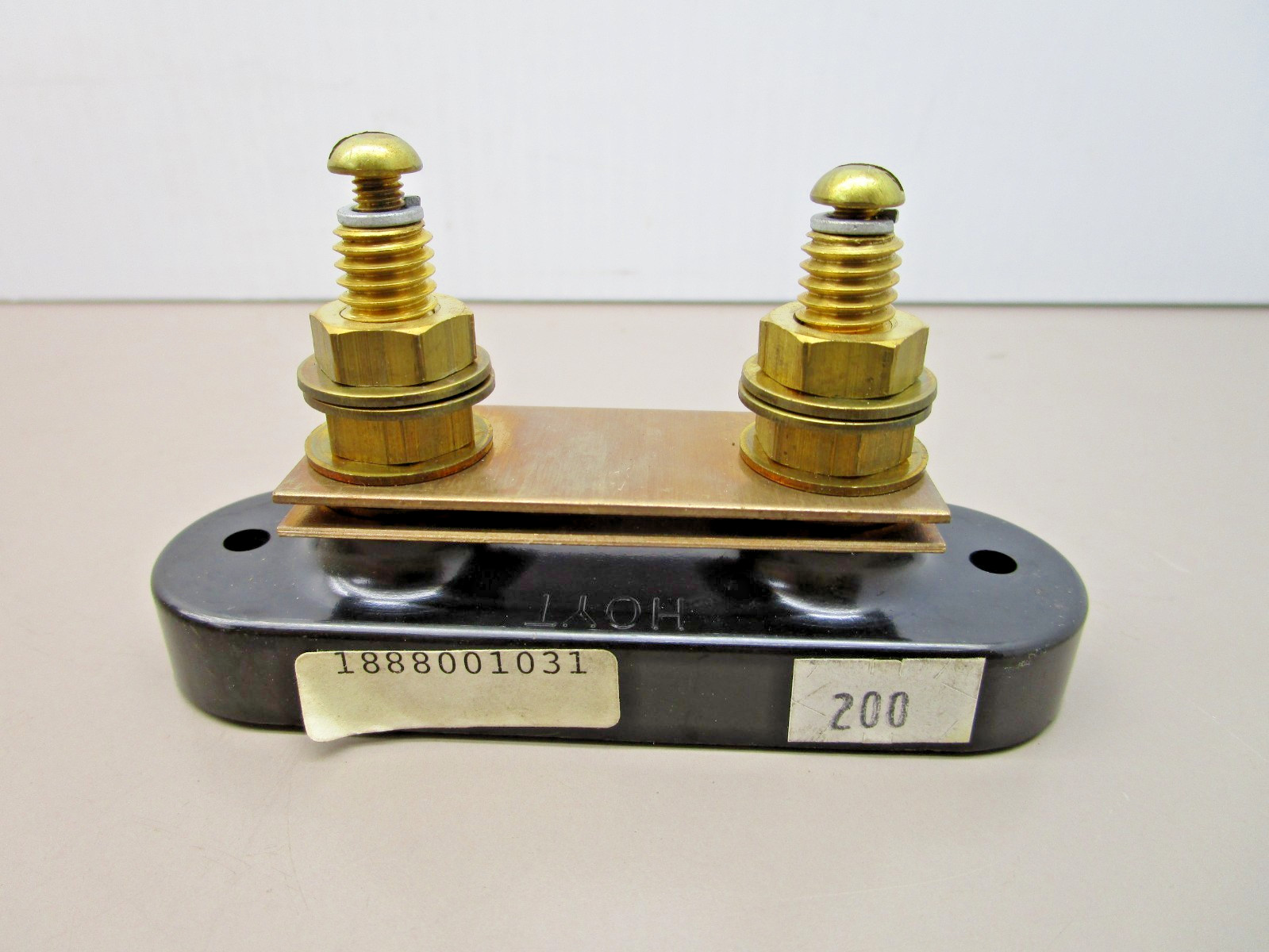 TSD 7373 2″ Ampere Gauge 200A with Hoyt C-8033 1888001031 Fuse Bridge