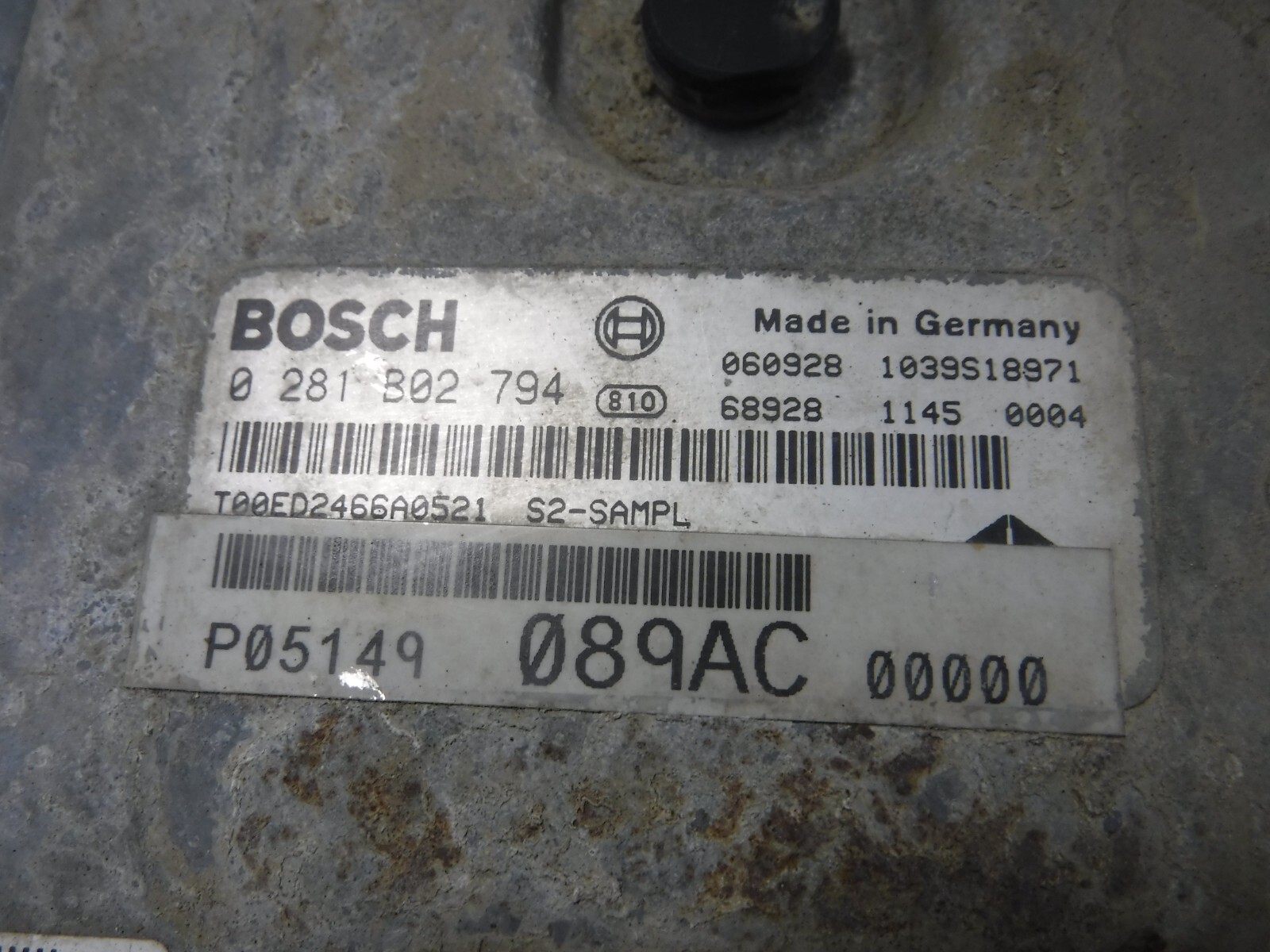 Bosch 0 281 B02 794 Engine Control Module Computer For Jeep Grand Cherokee 3.0