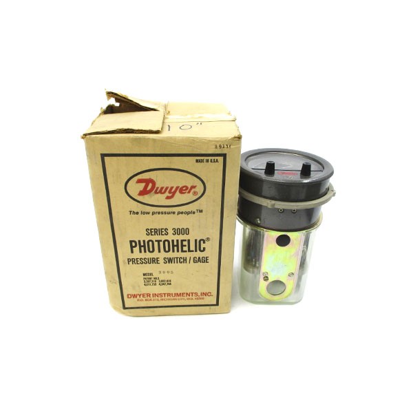 DWYER 3005 117V 10A 25PSI 0-5″H2O NSMP