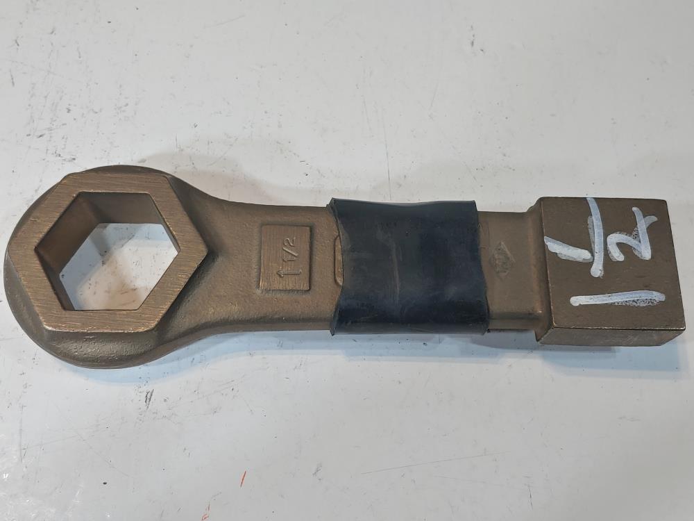 Ampco 1-1/2″ Aluminum/Bronze Striking 6-Point Wrench Model WS-1809A