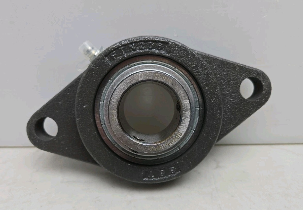 Sst SB206-19PG 1 3/16″ Bore Insert Bearing FTN206 2 BOLT Flange Mount Narrow New