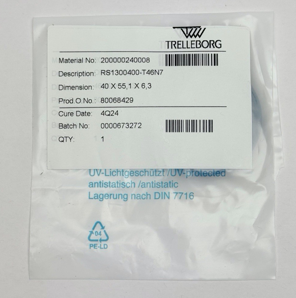 RS1300400-T46N7 TRELLEBORG ROD SEAL KIT, 40 x 55,1 x 6,3 # 80068429
