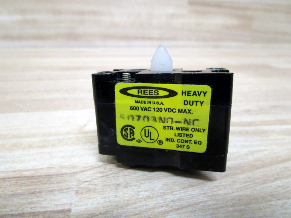Rees 50703-000 Contact Block 50703N0-NC