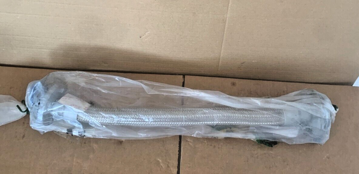 Han Kook Flexible 3/4 “Metallic Flexible Braided Hose HMF-502 Fixed SS400 Flange