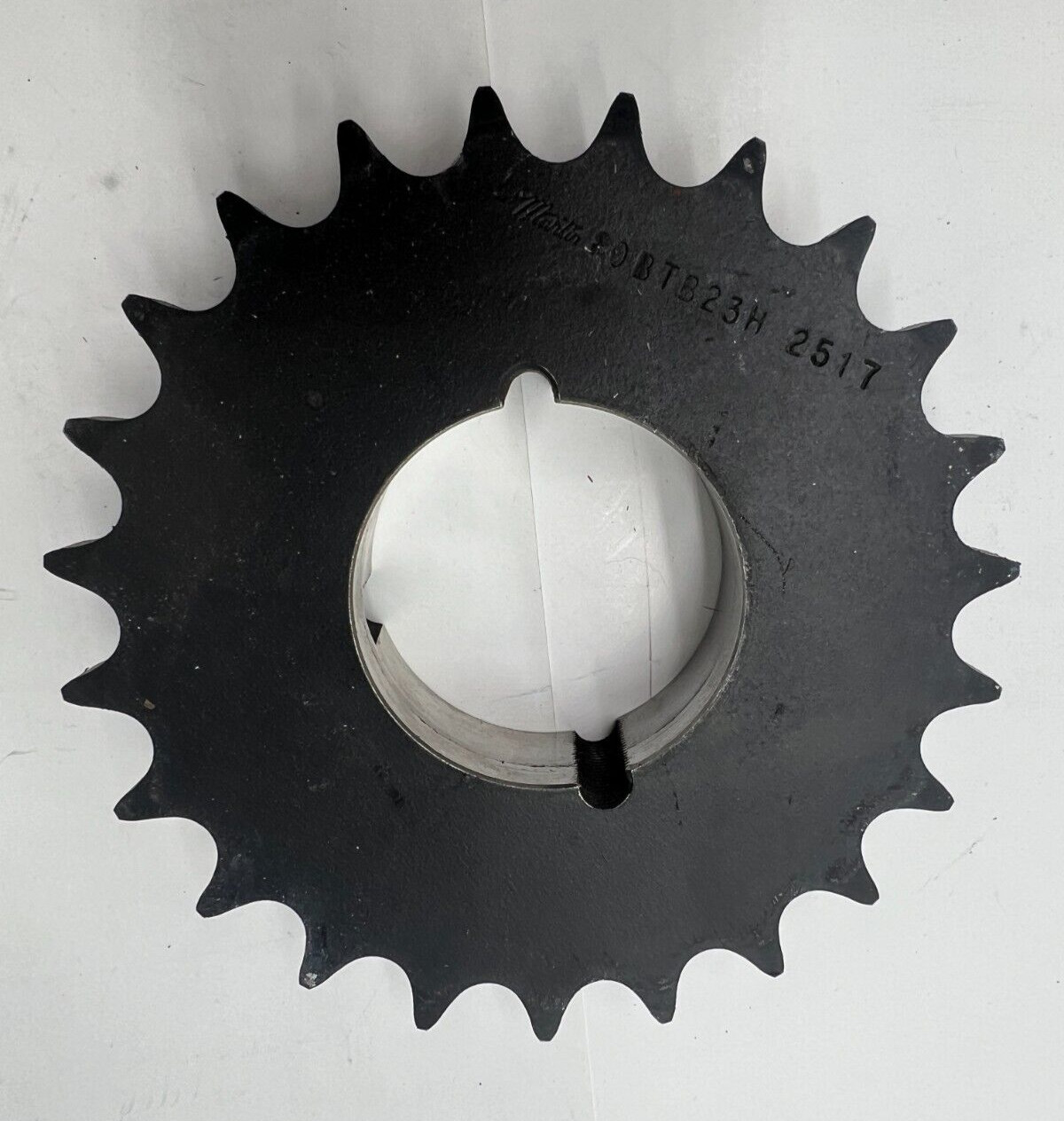Martin 80BTB23H 2517 Hardened Bushing Bore Taper Lock Sprocket for #80 Chain