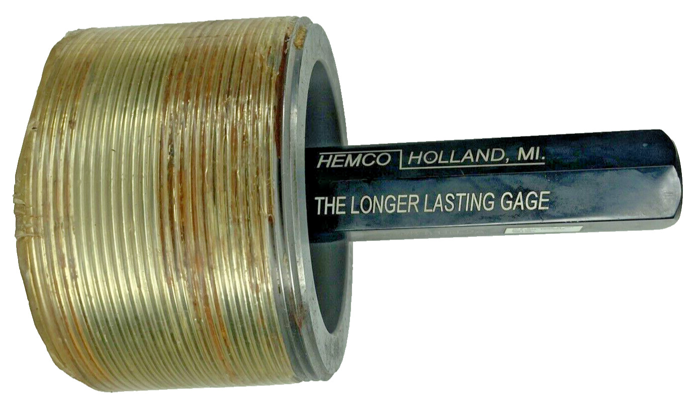 Hemco Holland Set PlugSTP08995 G 001 5-1/8-8 UN-2A GO PD 5.0409 W 5.125″ 5-1/8″