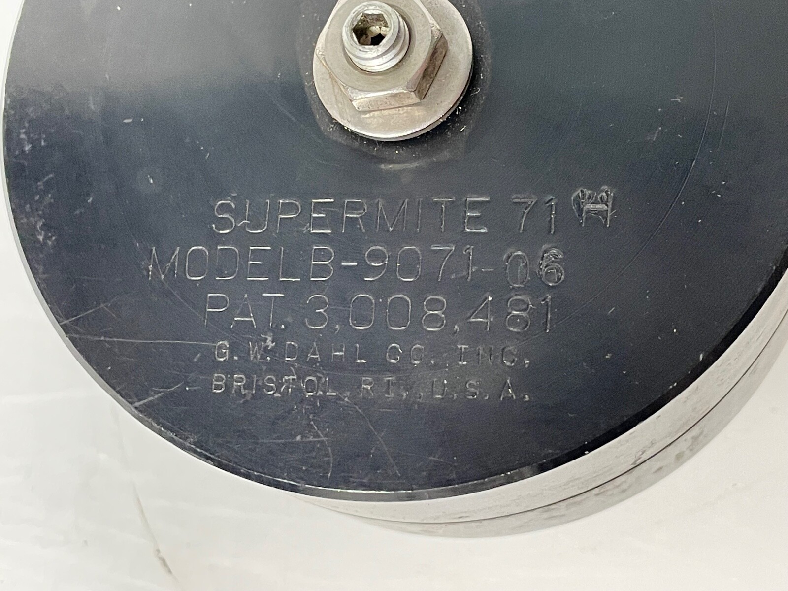 GW Dahl Supermite B-9071-06 Differential Pressure Transducer