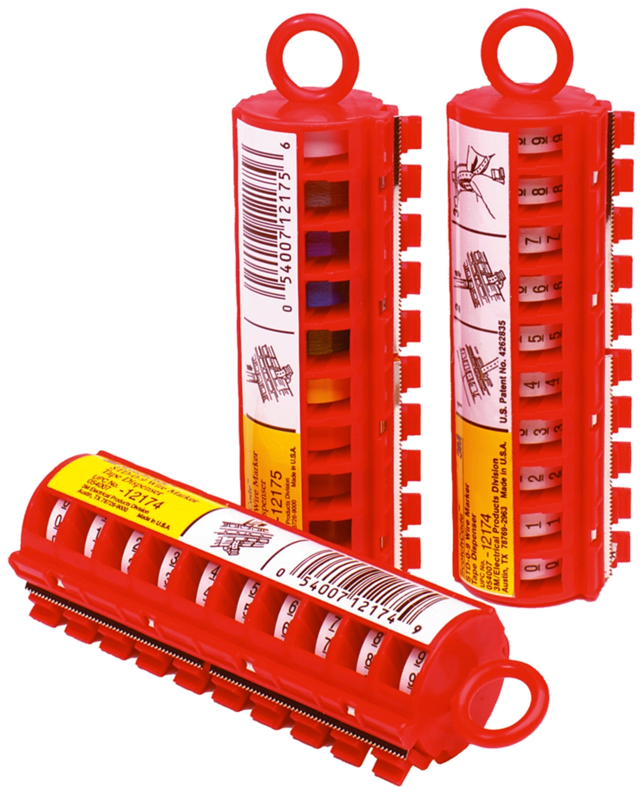 3M ScotchCode Wire Marker Tape Refill Roll SDR 10-19 (Case of 50)