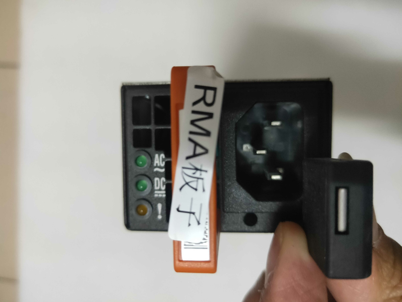 Orginal Juniper 740-070749 MX204 650W AC Power Supply For MX204-AC Tested