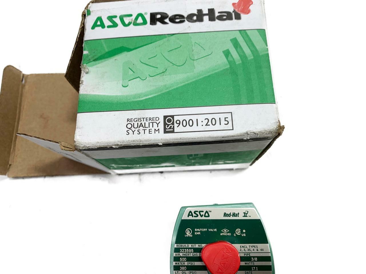 ASCO Redhat 8263H191 Two-Way Mini Solenoid Shutoff Valve NEW FREE FAST SHIP