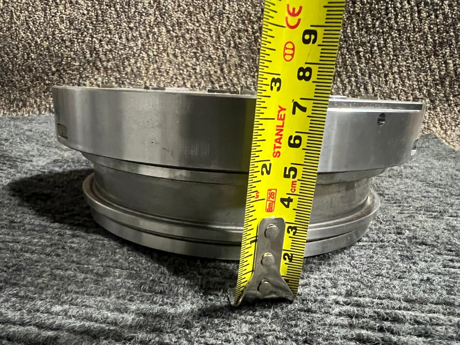 Machining Plate 85076 / Coupling Heavy Duty Steel, 7-3/4″ x 7-3/8″ x 2-3/4″