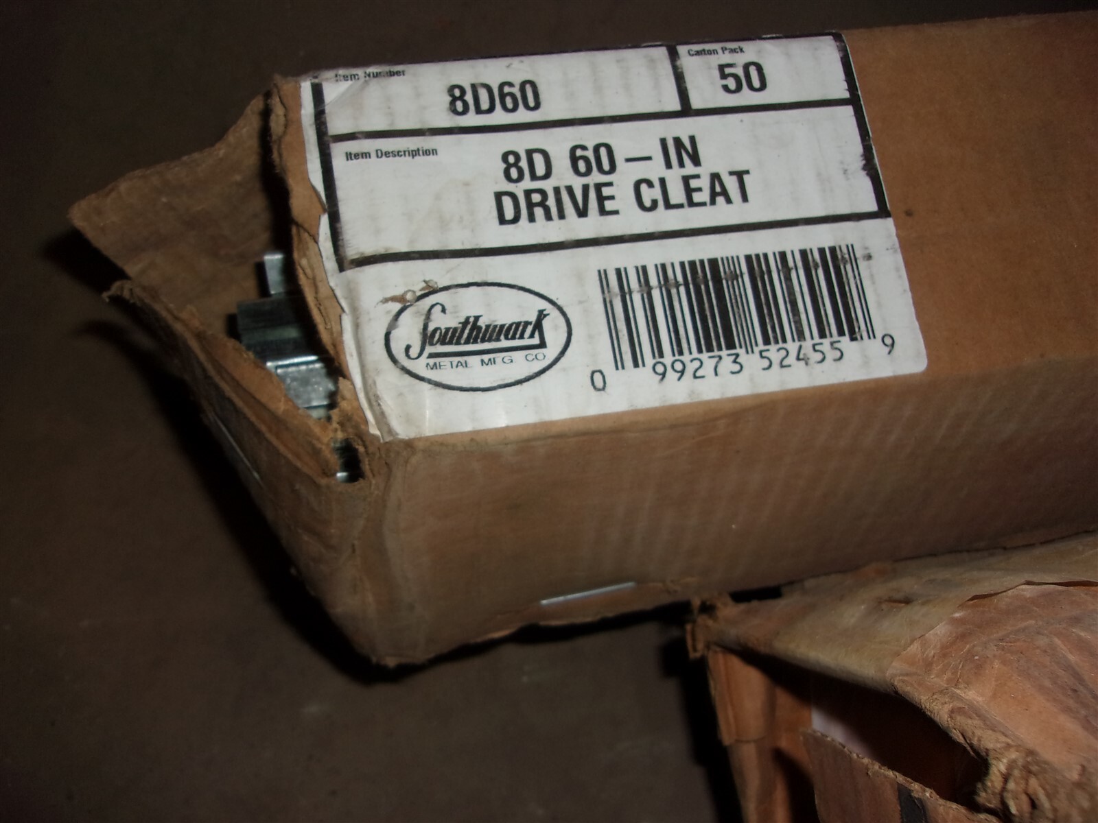 NEW Southwark 8D 60-in Drive Cleat Pack of 50 *FREE SHIPPING*