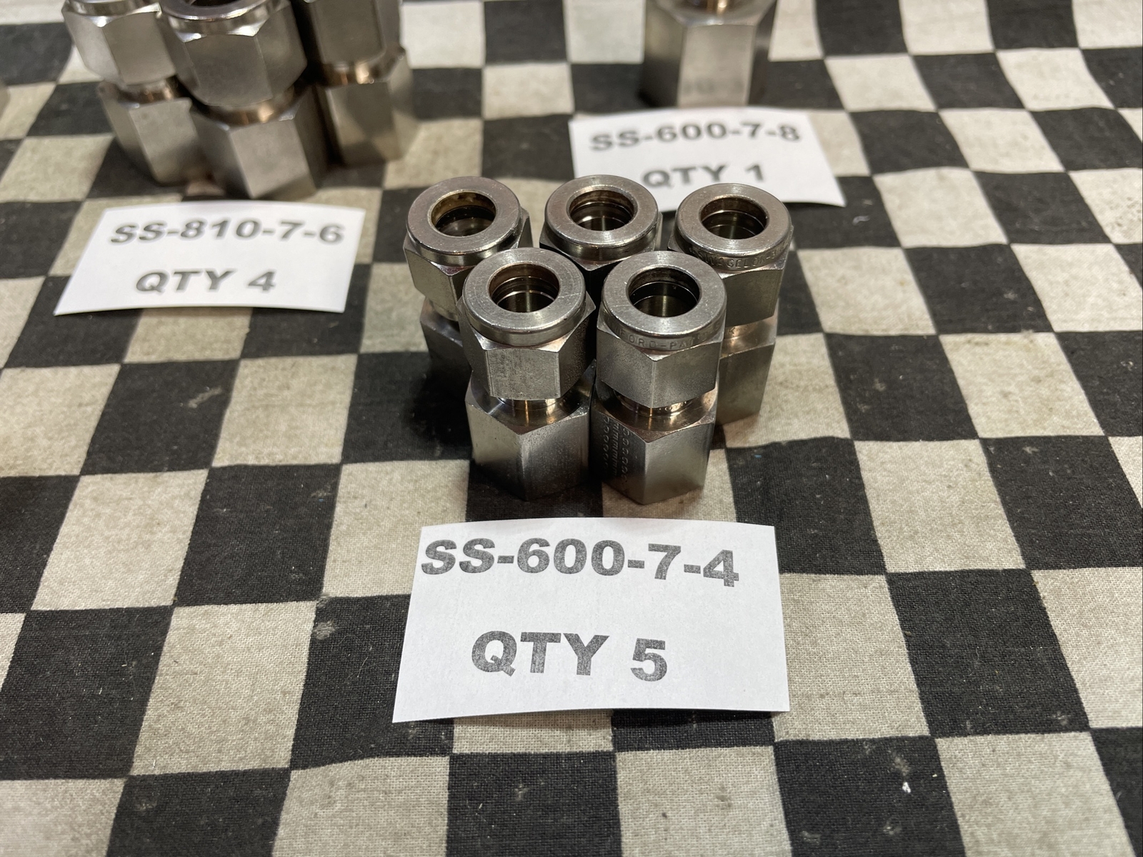 SWAGELOK SS-810-7-8 SS-810-7-6 SS-600-7-8 SS-600-7-6 SS-600-7-4, LOTOF16#1374V10