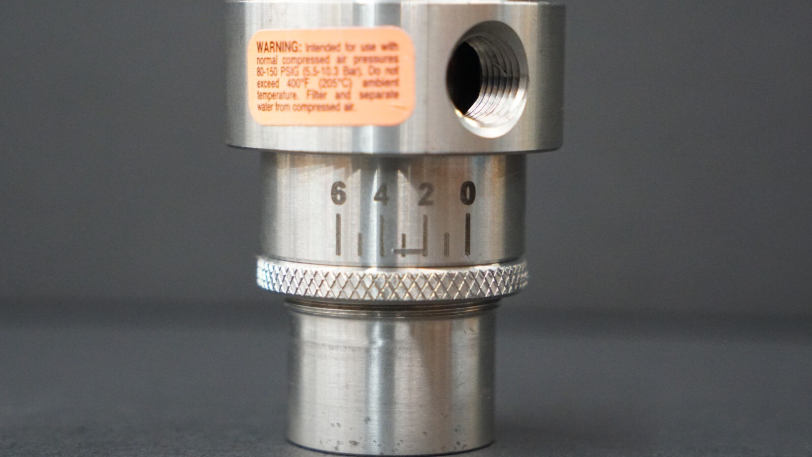 VORTEC 902XSS Stainless Steel Air Flow Amplifier 0.79″ (20mm) 1/4″ NPT
