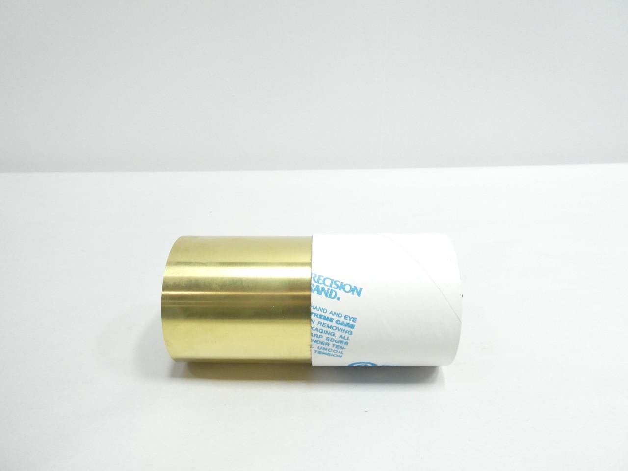 Precision 17750 Brass Shim 6in X 180in X 0.004in
