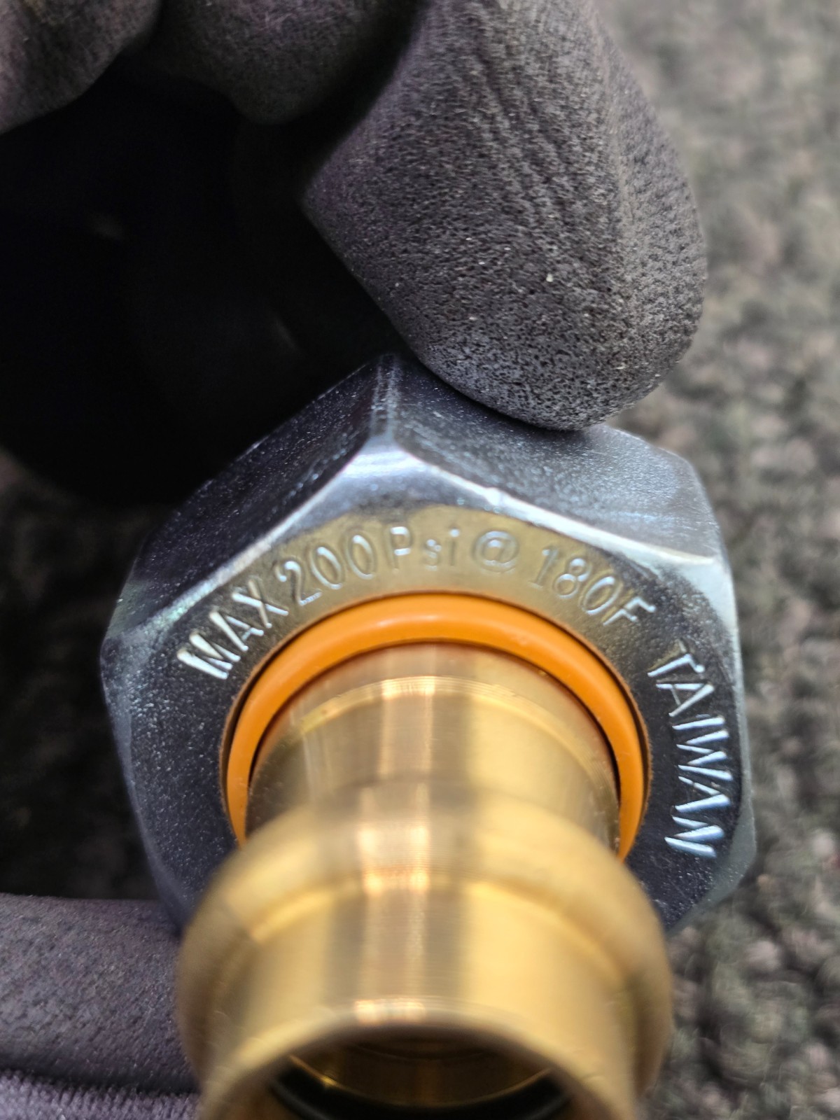 Legend P-571NL Forged Steel Dielectric Union 1/2″ Copper Press x 1/2″ Male NPT