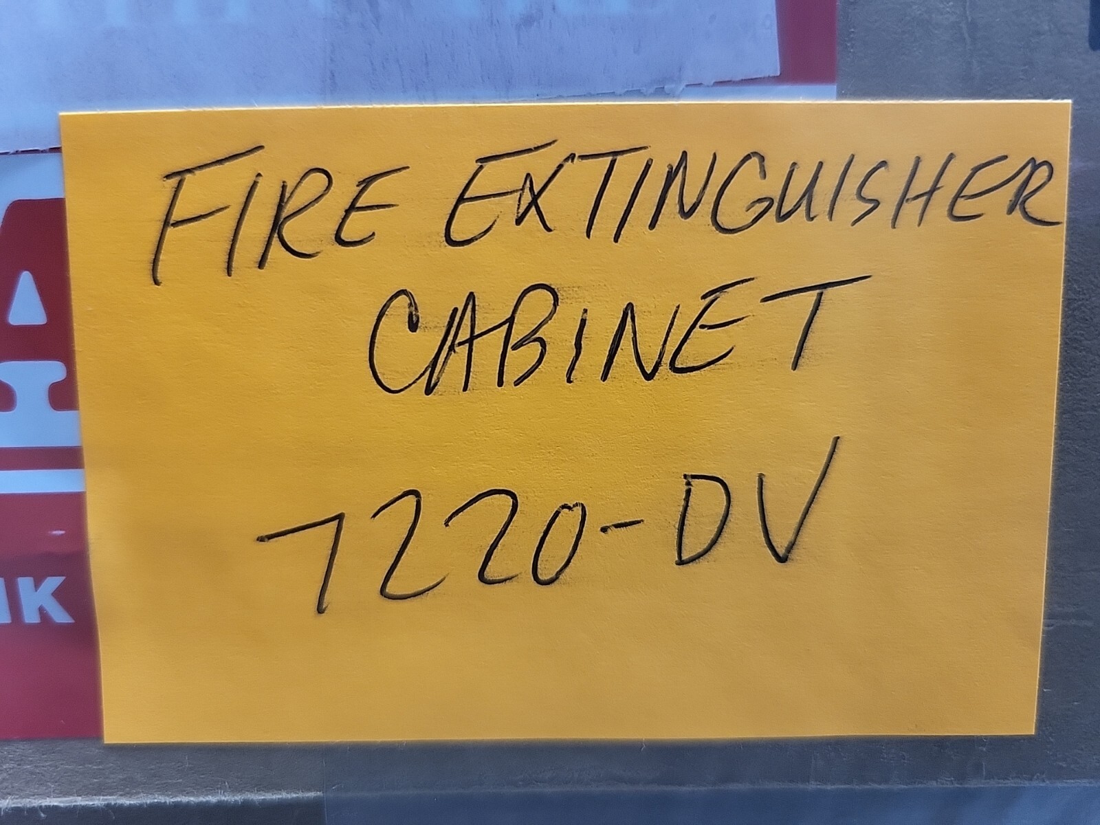 Fire Extinguisher Cabinet 26 3/4″ H x 11 3/4″ W x 5 3/4″ D 7220-DV *NEW DAMAGED*