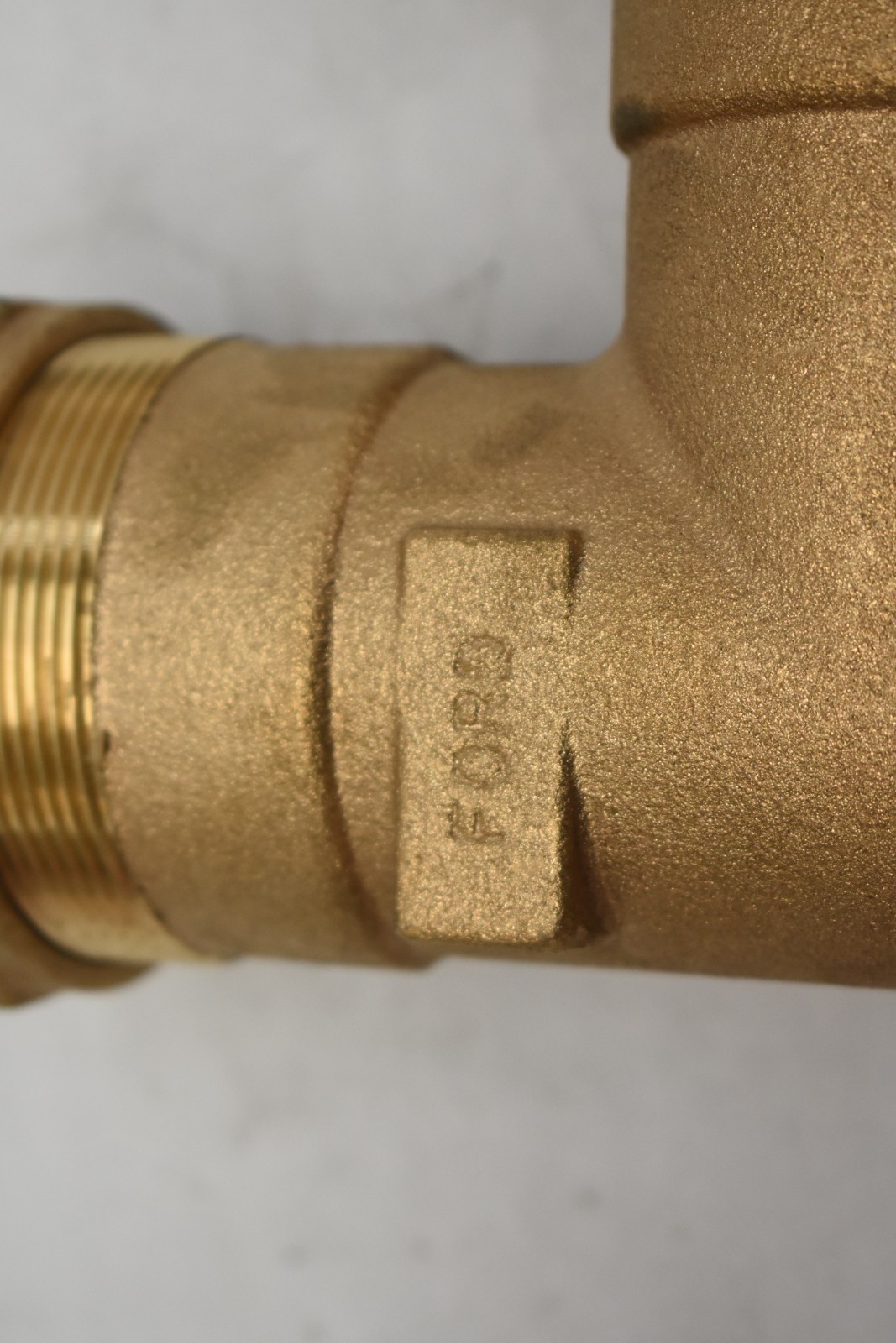 Ford Meter Box Joint CTS Water Service Brass Reducing Tee 2″ x 2″ x 2″