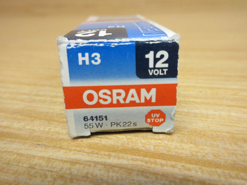 Osram 64151 Lamp 12V 55W PK22S (Pack of 5)