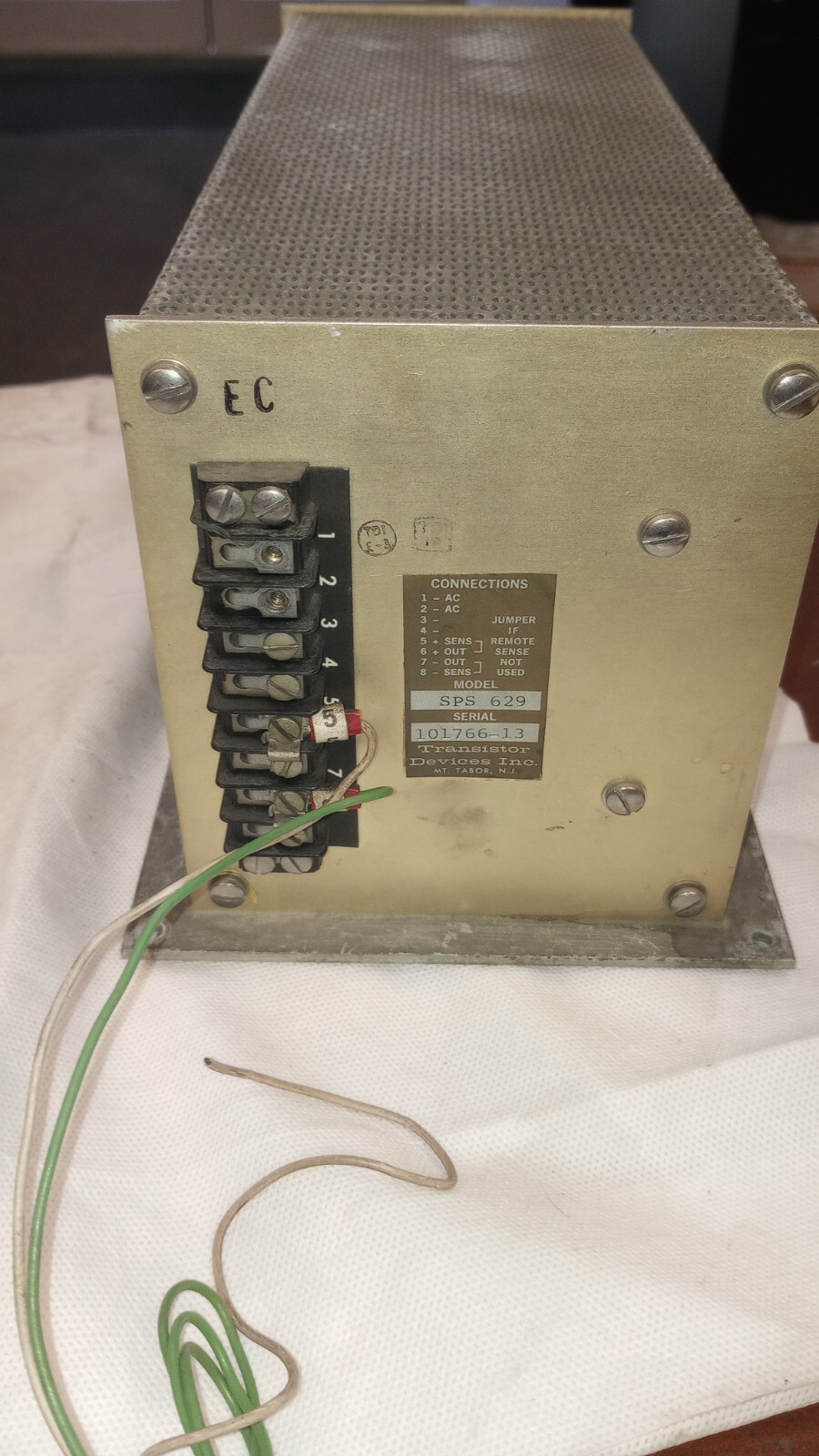 VINTAGE Transistor Devices Inc SPS 629 POWER SUPPLY
