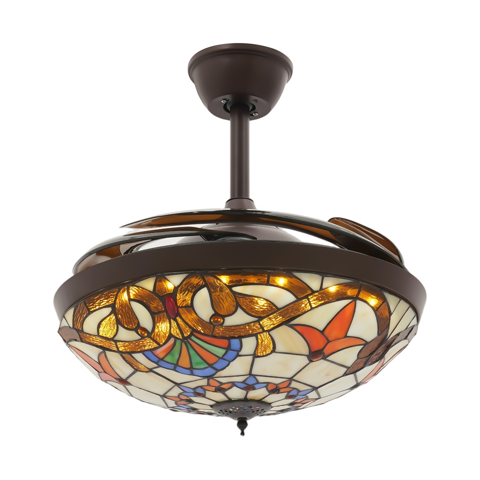 Ceiling Fan Light, 42Inch Ceiling Fan Light, Ceiling Fan Light W/ Remote Control