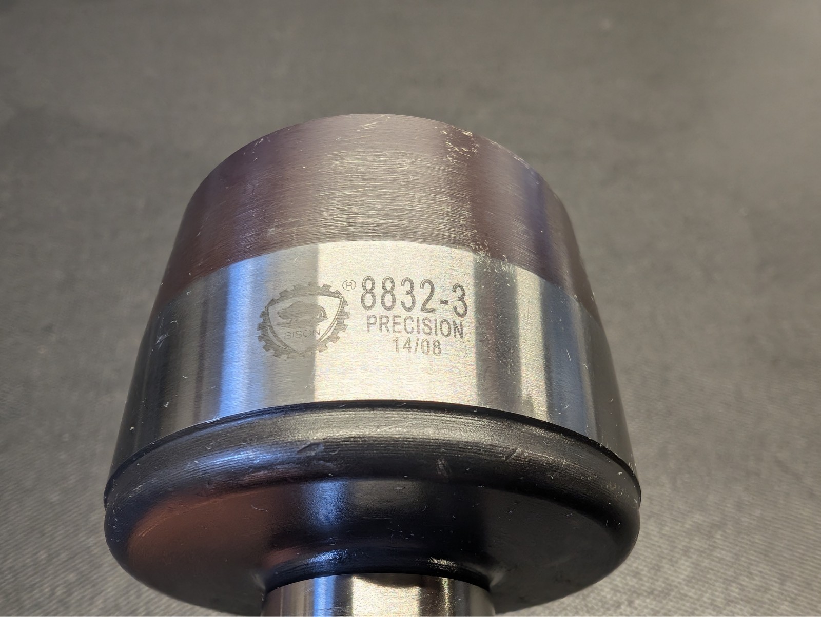 Bison 8832-3 Morse No. 3 Live Center With 60-Deg 5-570-203 Modified Blunt Insert