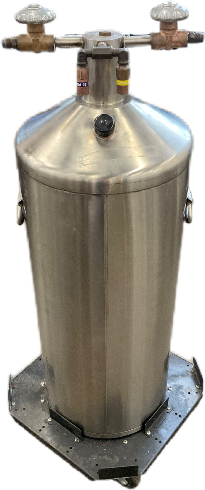 Thermolyne Thermo 50 Liquid Nitrogen Storage Tank Cart