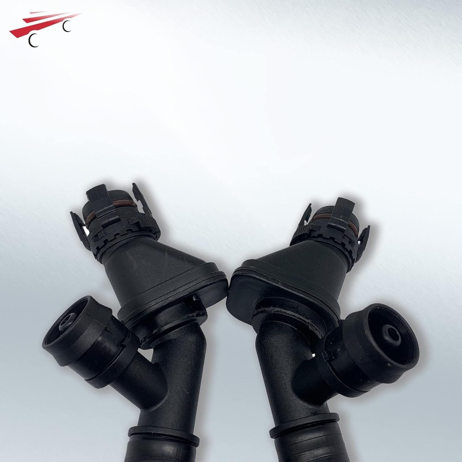 Set of 2 Crankcase Vent Hose Left and Right N63 pcv for BMW 550i 650i 750i X5…