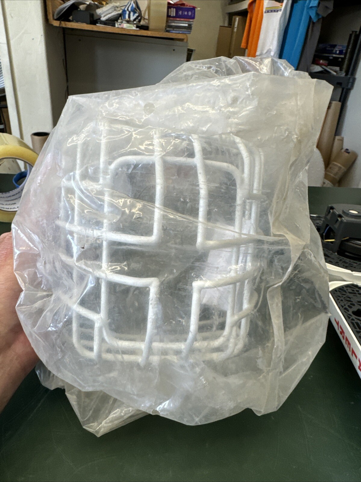 STI-9708 Safety Technology International 9Ga White Wire Cage