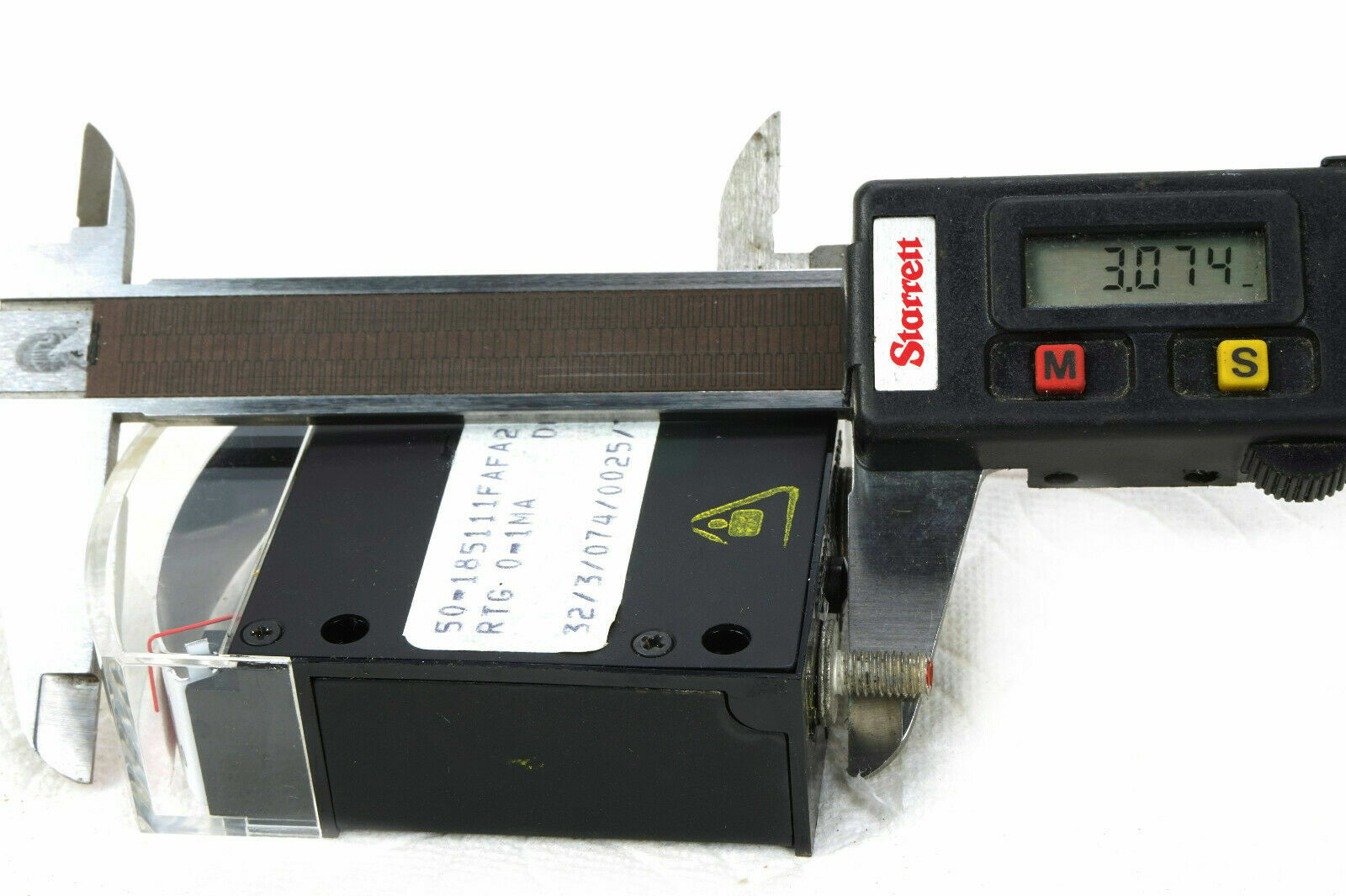 GE turbine Edgewise Panel Meter type 185 Low Good High for Helicopter Cockpit