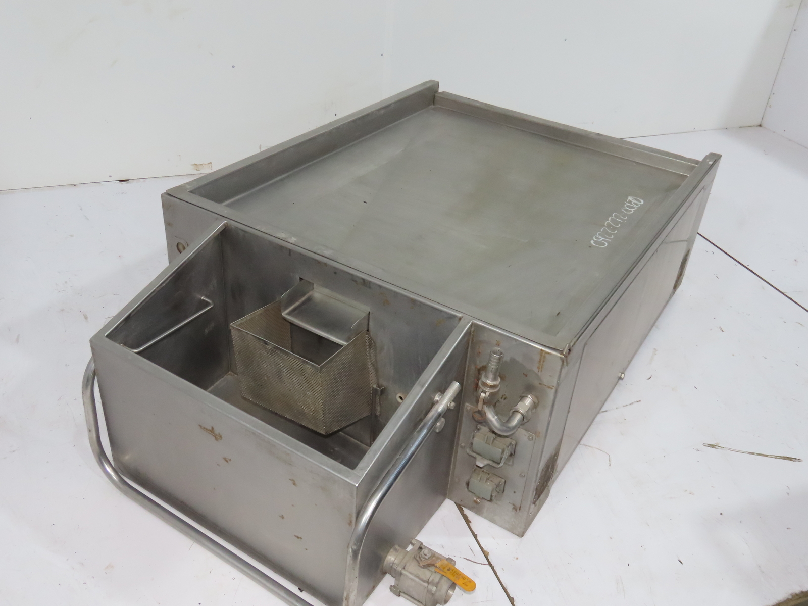 40″x 49″ Nonmagnetic SS Stainless Steel Oil Acid Drip Drain Tray Pan Tub