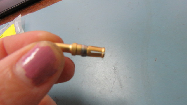 ITT CANNON DM53744-6 Qty of 2 per Lot D Sub Contact, Socket, Copper Alloy, Gold