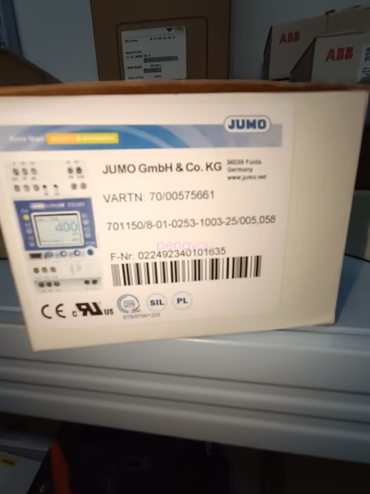 JUMO Temperature Transmitter 701150/8-01-02.53-1003-25/005 New fedex or DHL