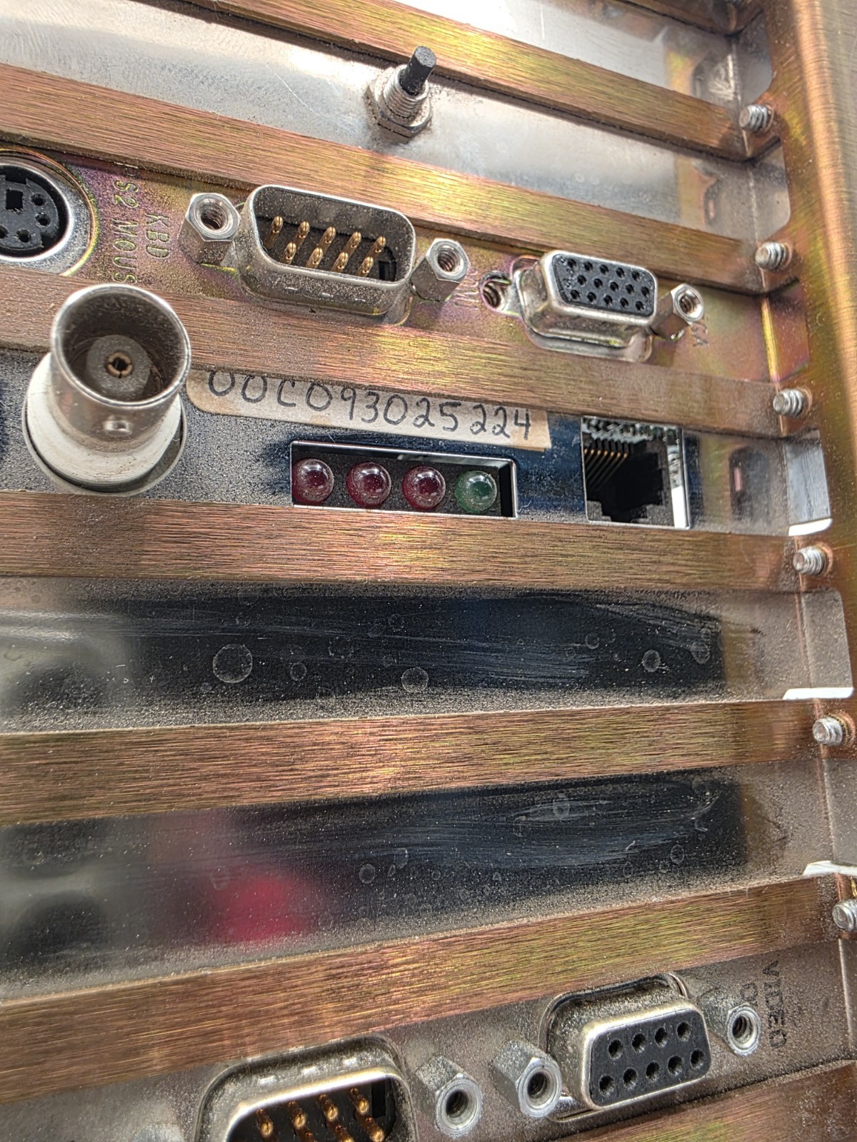 WPC CCR CLC RACK (INDUSTRIAL COMPUTER SOURCE) MODEL OEMC-15 (SEE DESCRIPTION)