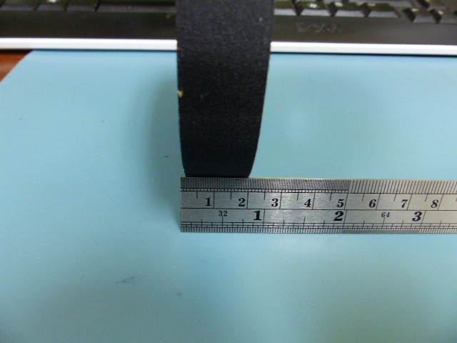 coroplast 837X-19-25-BLK Qty of 6 per Lot 19mm x 25m Automotive Adhesive Tape;