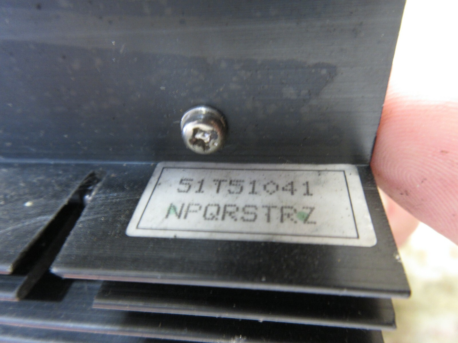 KYOSAN POWER SUPPLY KRII100M 51T51041 NPQRSTRZ