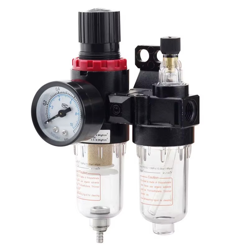 AFC2000 Air Compressor Regulator G1/4 Oil and Water Separator Air Filter Reduce