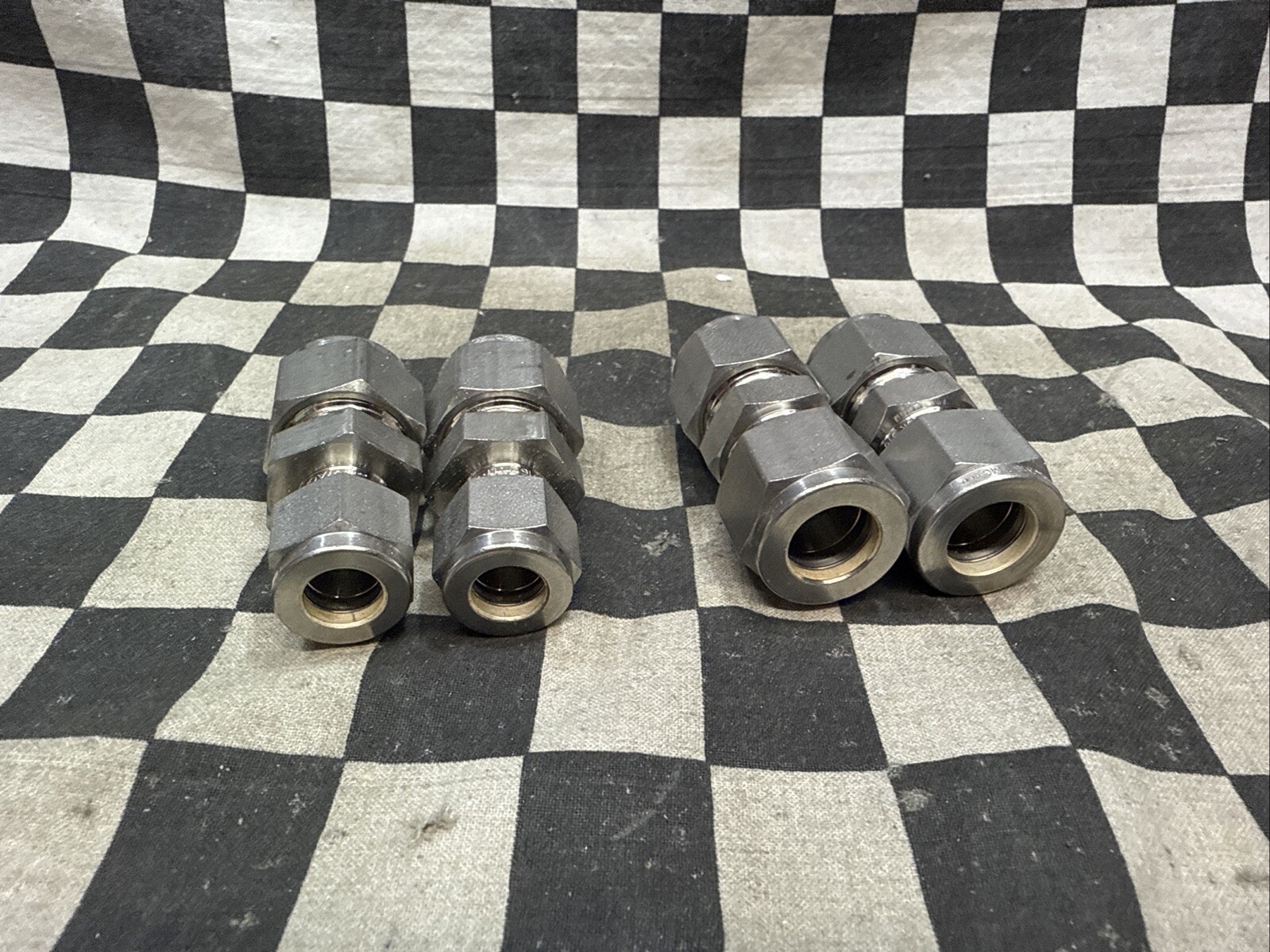 Swagelok Reducing Union, SS-810-6-6 & SS-810-6, LOT OF 4, SHIPSAMEDAY#115G5