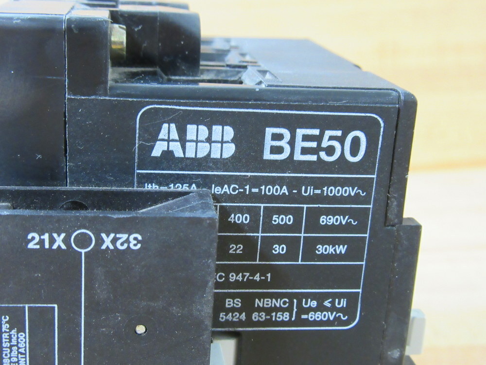 Asea Brown Broveri BE50 Contactor