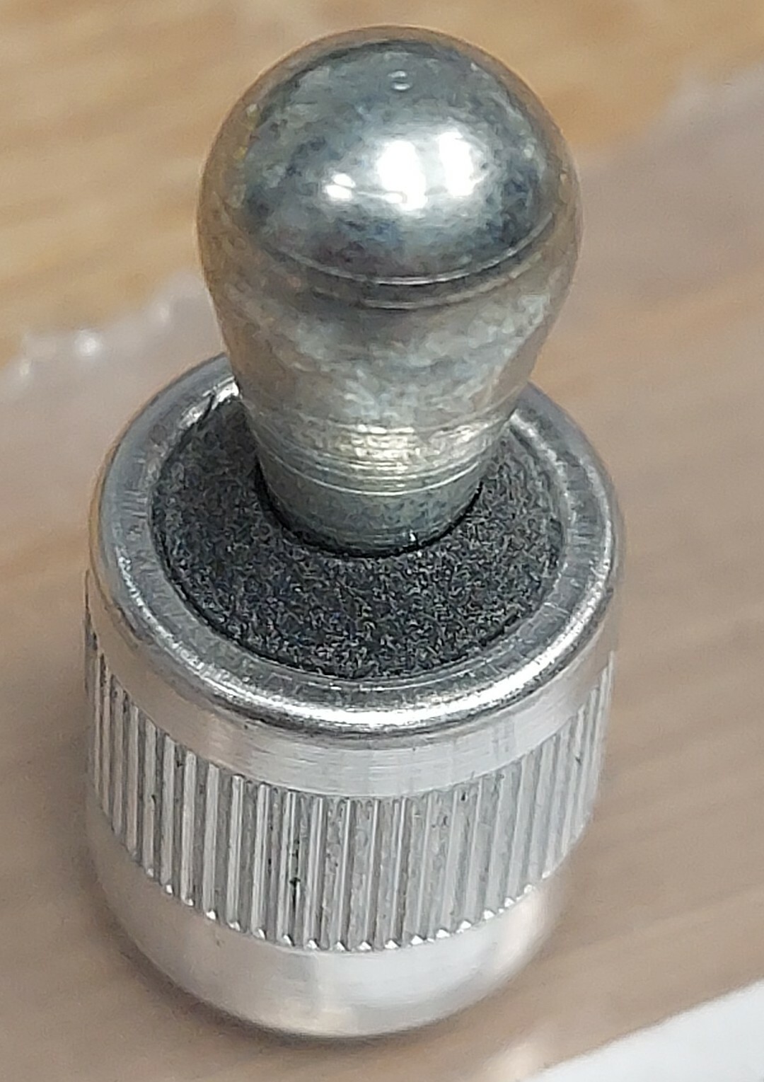 KIPP Lateral Spring Plunger Steel Pin D=12 D1=8, F=100N (YE157)