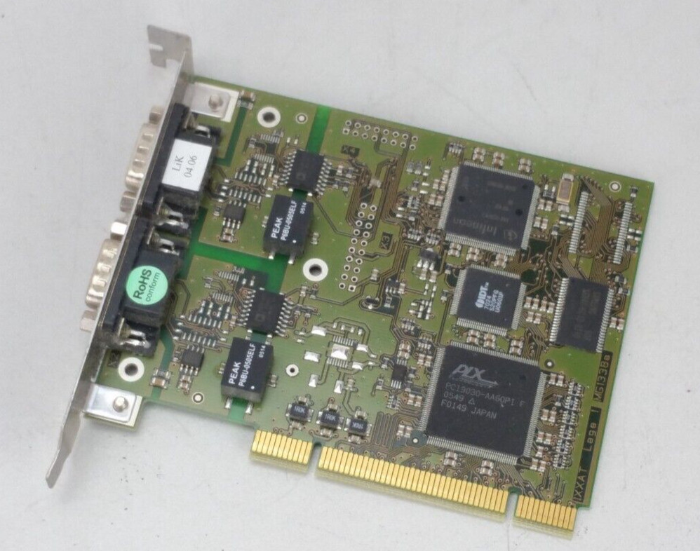 IXXAT iPC-I XC16/PCI V1.2 Intelligent PC CAN Interface Computer PCI Board